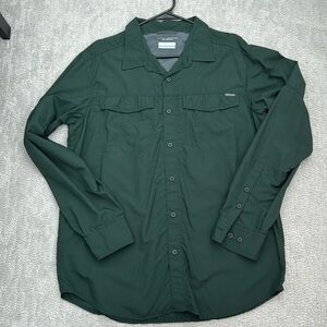 Columbia Omni Shade Camping Shirt Large